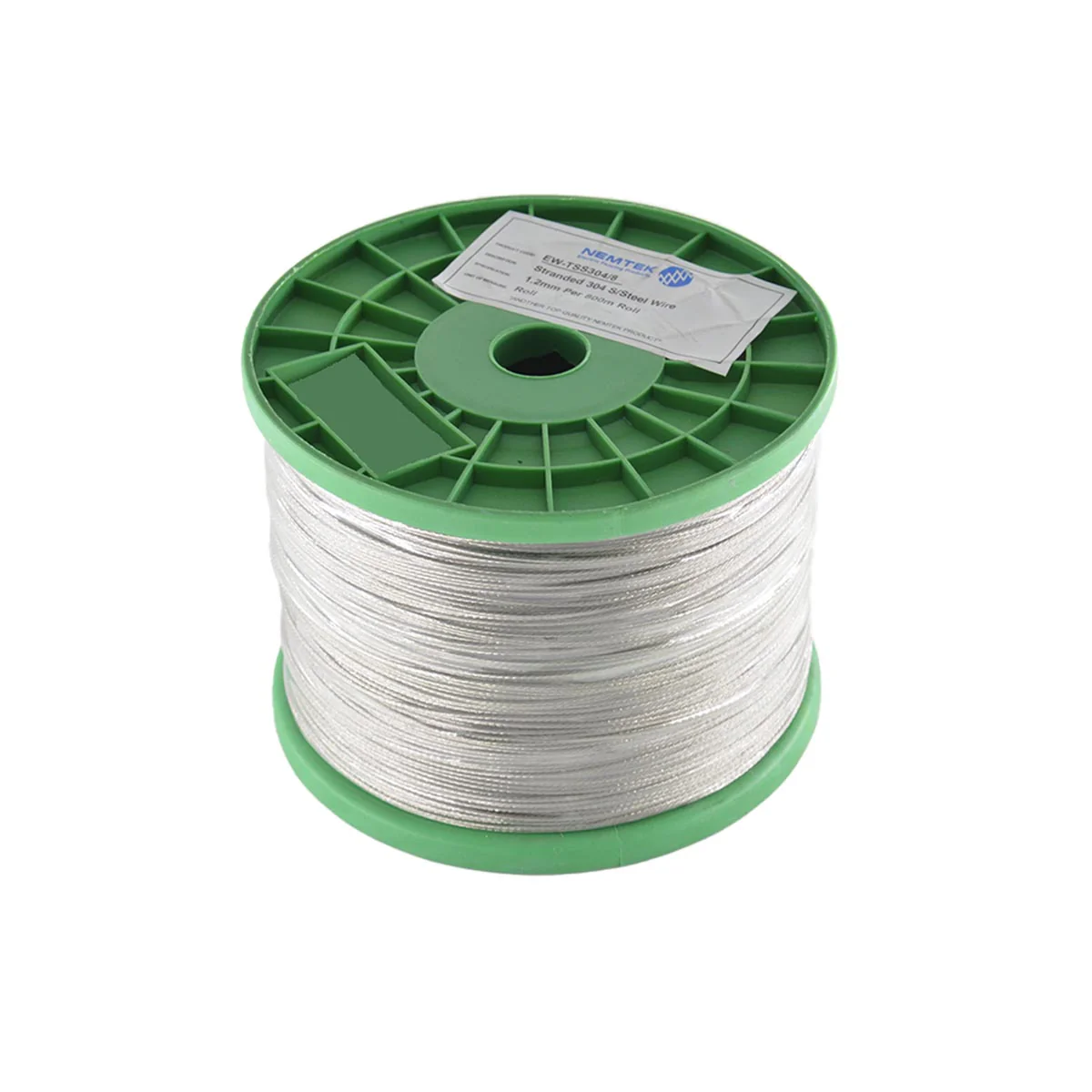 NemtekBraidedWire3041.2mmStainlessSteel800mImage1