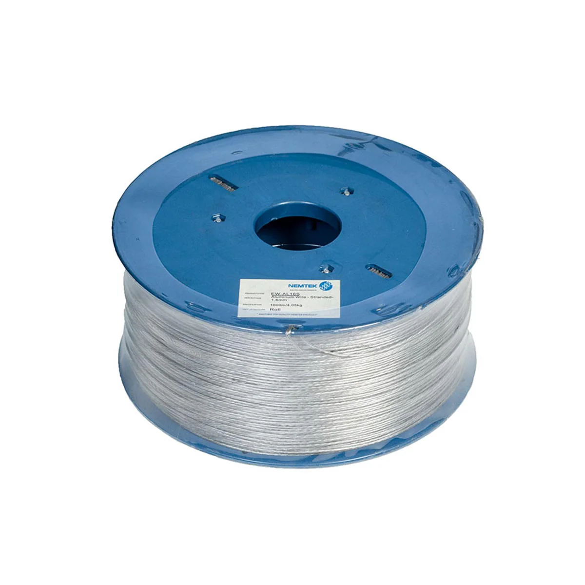 NemtekElectricFenceBraidedWire1.6mmAluminium1000mImage1