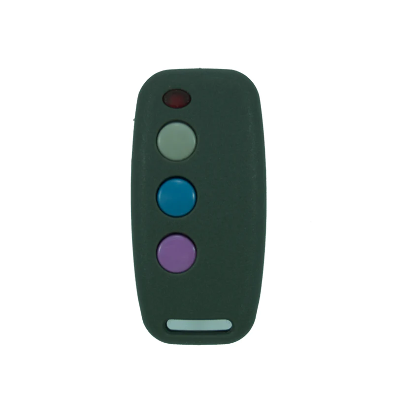 Sentry 403mhz grey and grey 3 button remote transmitter Front