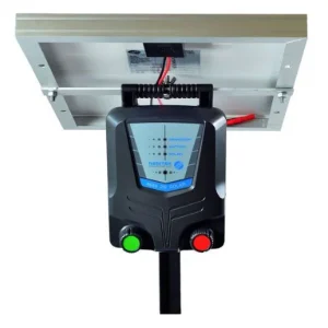 Nemtek Agri 25km Portable Solar Energizer with Battery