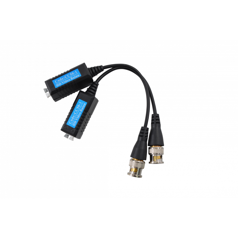 balun 1 channel utp passive video transceiver per pair