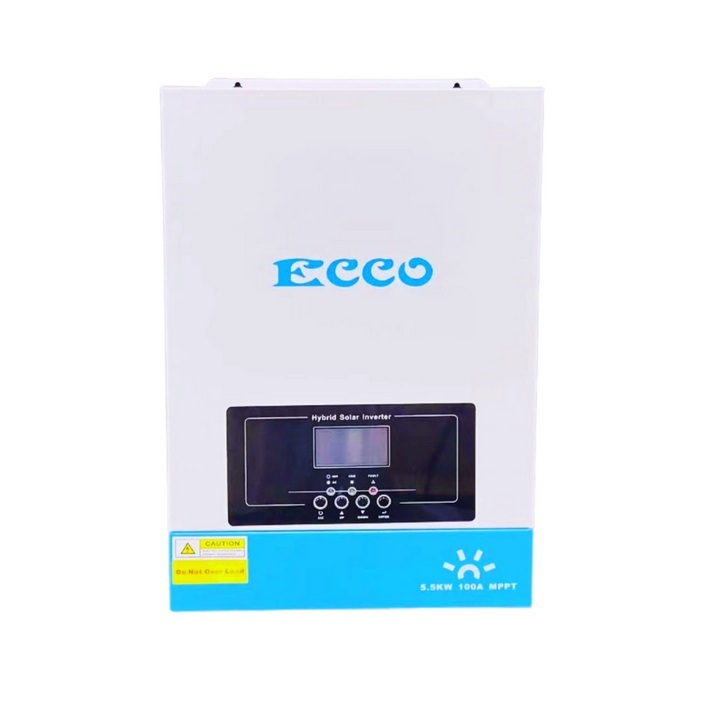 ECCO 5.5KW 48V 100A MPPT Hybrid Solar Inverter + Wifi Dongle 2 fe0fae8c7cbac4bccc037fbd04fd17e2 fill