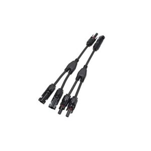 MC4 Y Solar Connector 2 Way To 1 Way