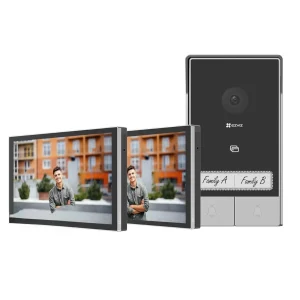 EZVIZ HP7 2-Family Kit 2K Smart Home Video Doorphone System