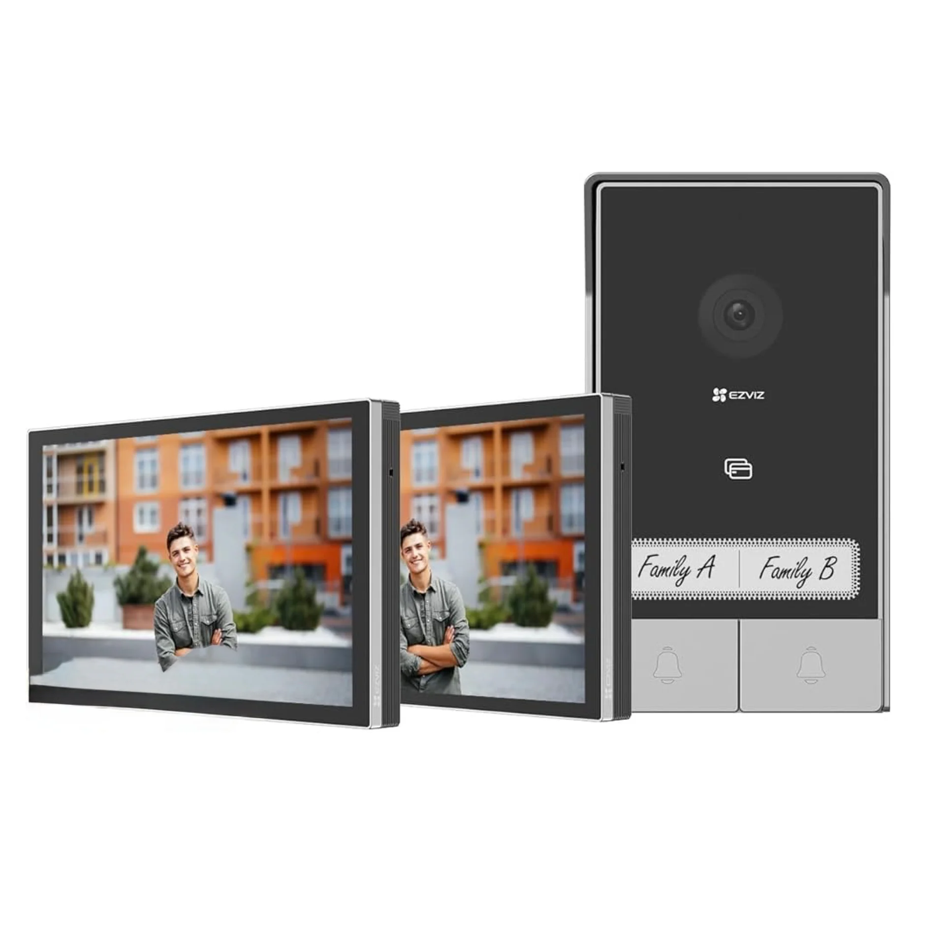 EZVIZ HP7 2-Family Kit 2K Smart Home Video Doorphone System 1 3C687227 F3DC 4E3B 93C5 05128BFCBD07