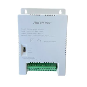 Hikvision 12 Volts 16 Channel CCTV Power Supply