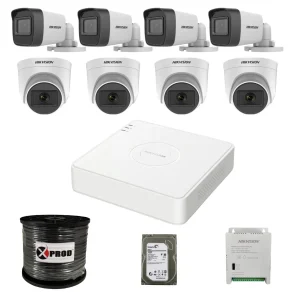 Hikvision 8 Channel 1080P Combo Complete Kit