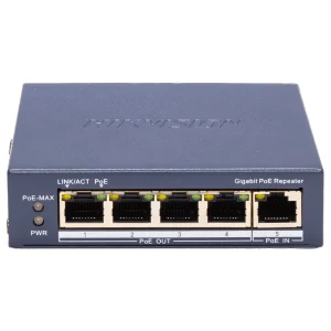 Hikvision 4 Port Gigabit PoE Repeater