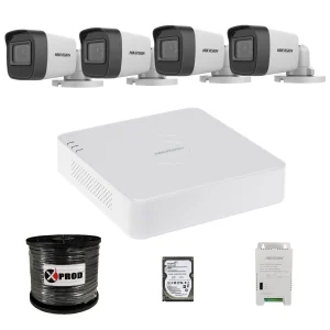 Hikvision 4 Channel 1080p Complete Kit