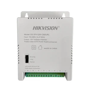 Hikvision 12 Volts 8 Channel CCTV Power Supply