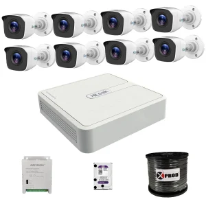 HiLook 8Ch 1080p HD CCTV Complete kit