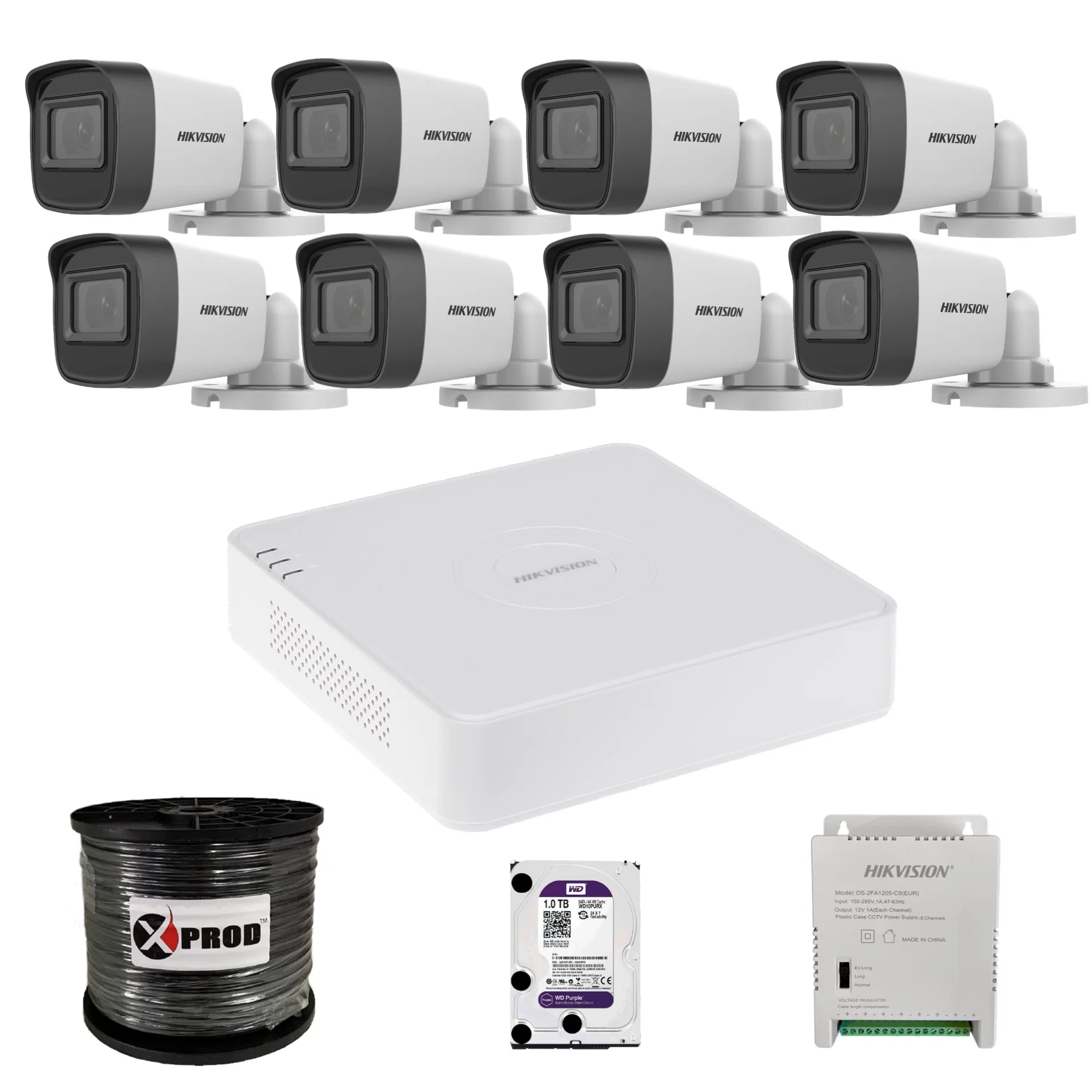 Hikvision 8 Channel 1080p CCTV System 3 Hikvision 8 Channel 1080p CCTV System